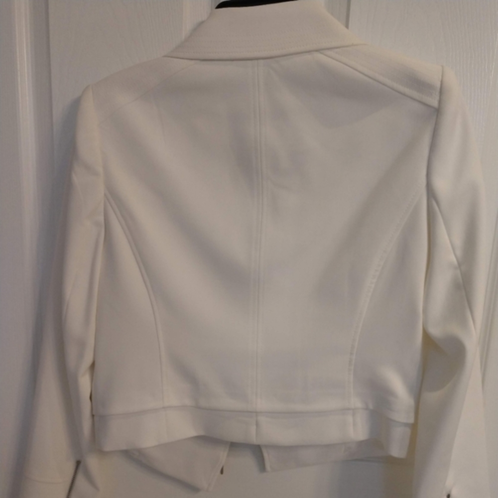 White House Black Market Moto Jacket -- Size S
